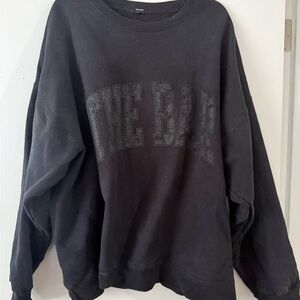 The Bar Black Sweatshirt